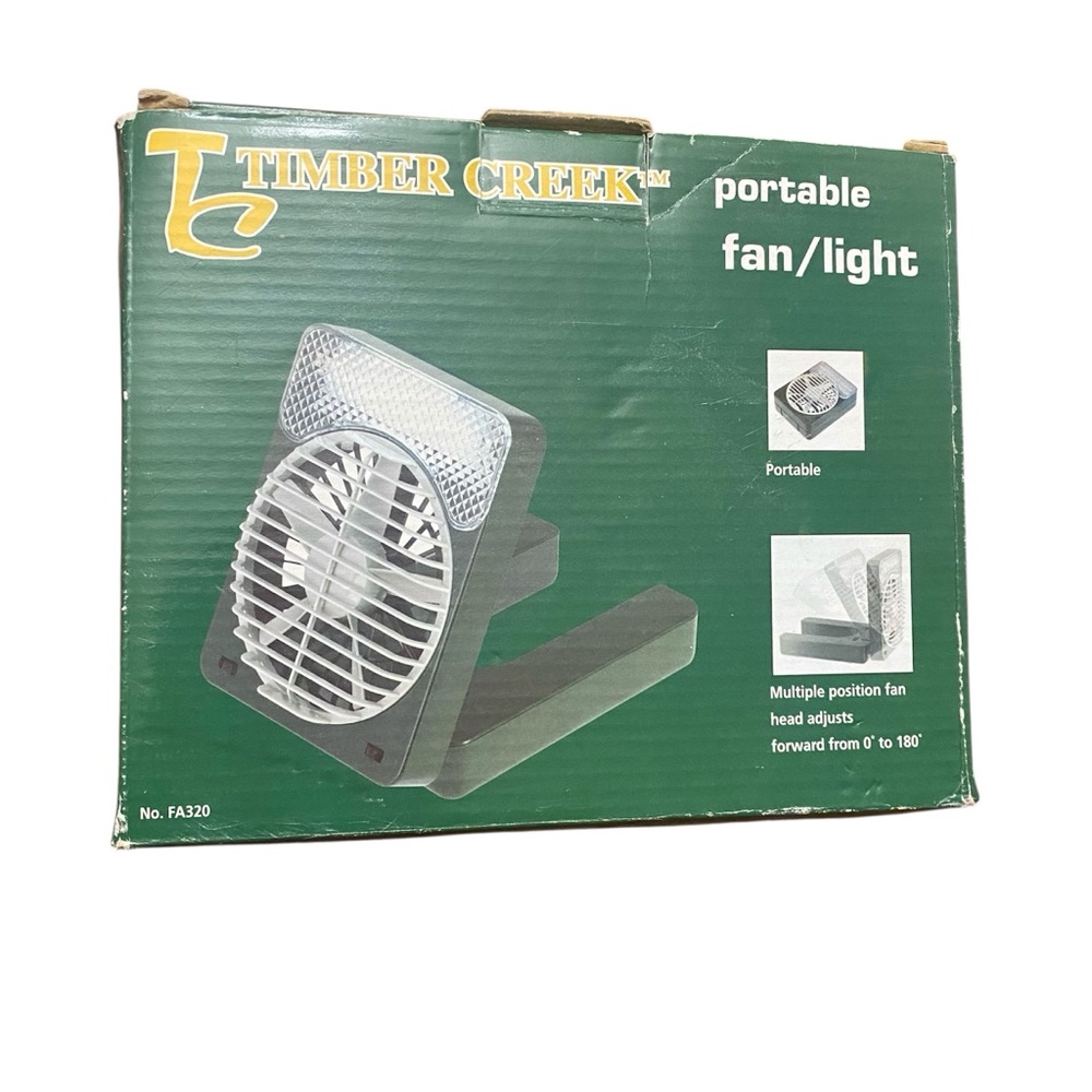 Timber Creek Portable Fan/Light